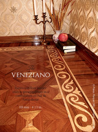 No.107: The Veneziano hardwood floor border