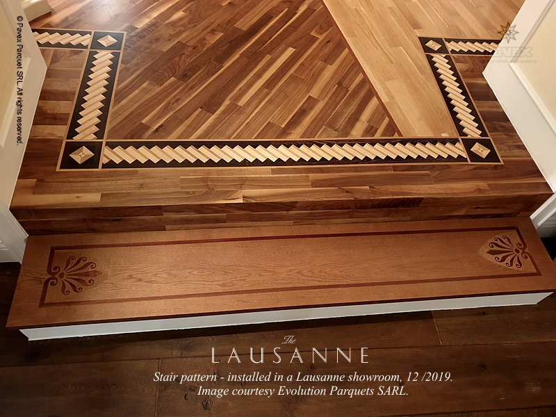 No.259: The LAUSANNE stair pattern