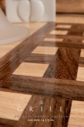 No.10-GRILL hardwood border