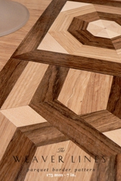 No.12-WEAVER LINES hardwood border