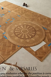 No.23-The DIJON parquet floor medallion
