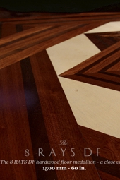 No.41-8 RAYS DF II wood medallion detail