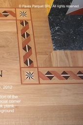 No.54-RIBBON hardwood border