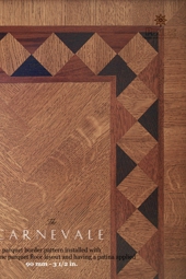 No.56-The CARNEVALE hardwood border inlay