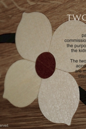 No.74-TWO FLOWERS wood floor inlay insets