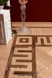 No.9-SIMPLICITY hardwood border