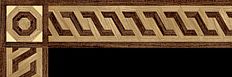 Hardwood Floor Border Inlay - VICTORIAN I