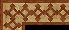 Hardwood Floor Border Inlay - CHATEAU