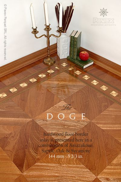 No.105: The Doge parquet floor border