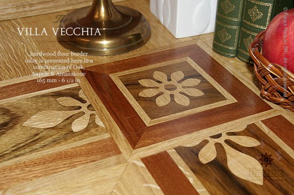 No.108: The Villa Vecchia hardwood border pattern