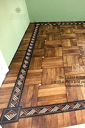 The DEKO RIBBON hardwood floor border