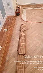 The GREEK KEY DE installation