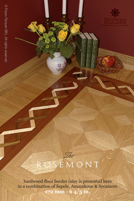 No.79: Rosemont hardwood border pattern