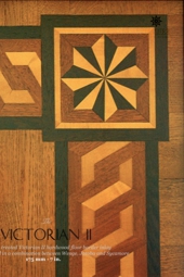 No.21-VICTORIAN II wood floor border pattern