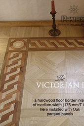 No.58-VICTORIAN II wood floor border