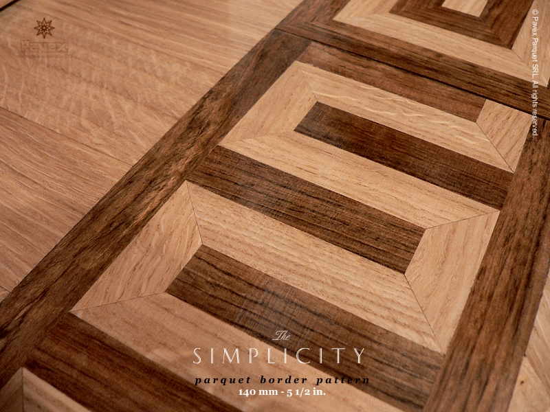 No.11: Detail - Simplicity hardwood border