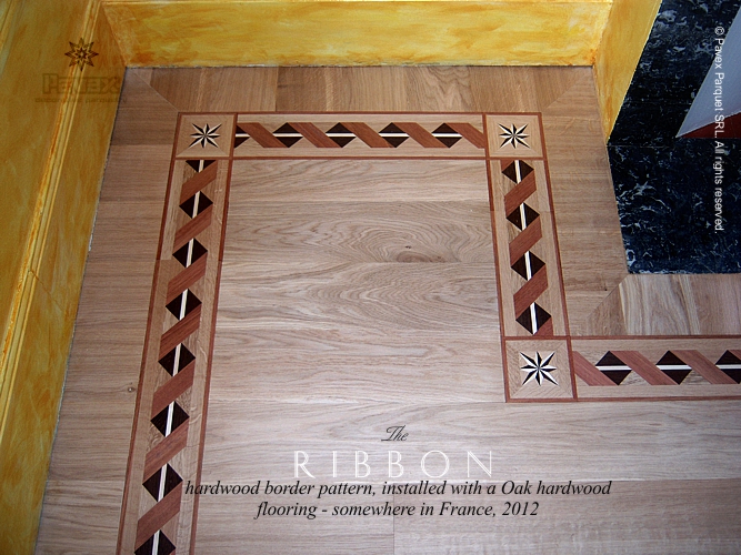 No.54: The Ribbon hardwood border, installation, France 2012